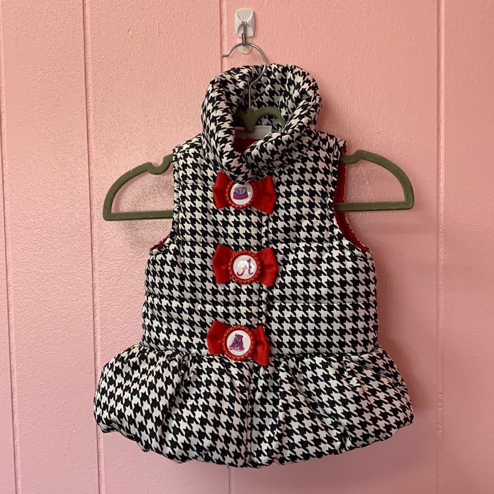 Alabama puffer vest homemade details size 12 months - Picture 3 of 7